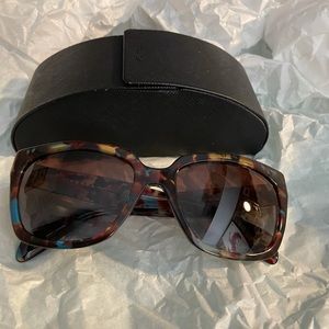 Gently used Prada tortoise sunglasses